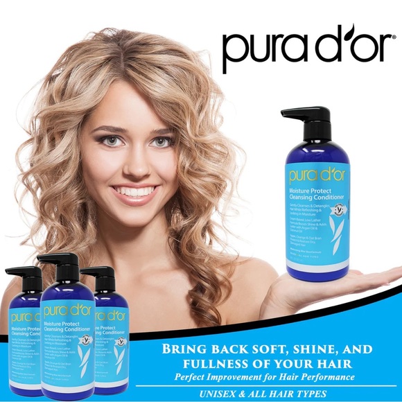 NEW Purador 16oz Moisture Protect Cleansing Conditioner for Thinning Hair - Picture 8 of 8